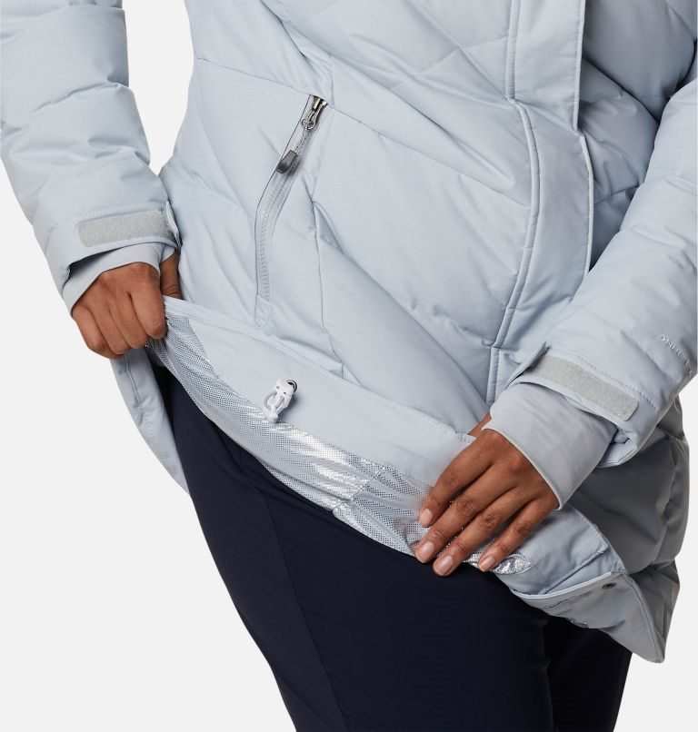 Women's Columbia Lay D Down II Mid Jackets Light Grey | Plus Size CA-HL48A